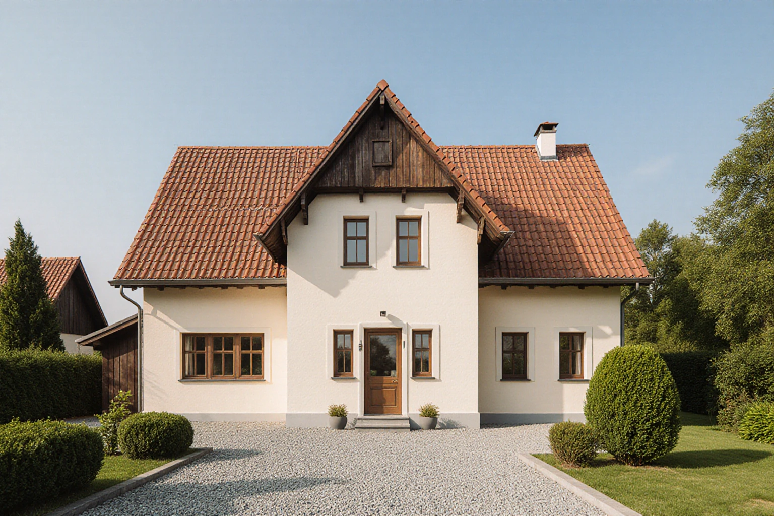 Gepflegtes Einfamilienhaus mit Garten und Zufahrt in Österreich